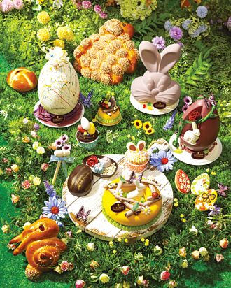 台北远东香格里拉限定甜点 吸睛