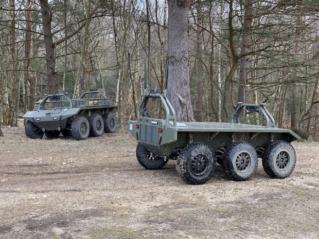  瑞典将採购VIKING无人地面载具，验证自主系统性能，盼藉此强化地面作战能量。（取自依维柯公司网站）