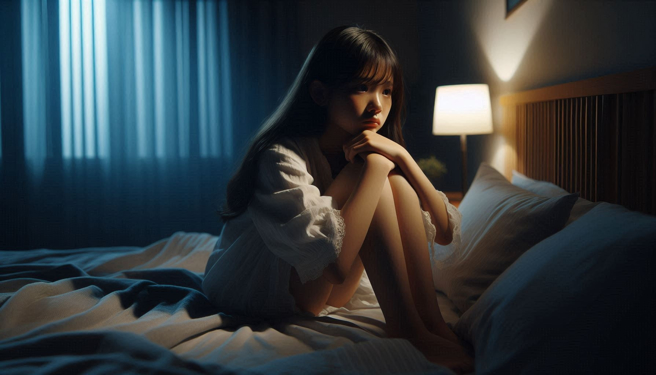 生日前1天晚上收到恐怖礼 物，呛声不配合就赶妈妈出去！渣父性侵亲生女得逞。（示意图、与本案无关／AI生成）