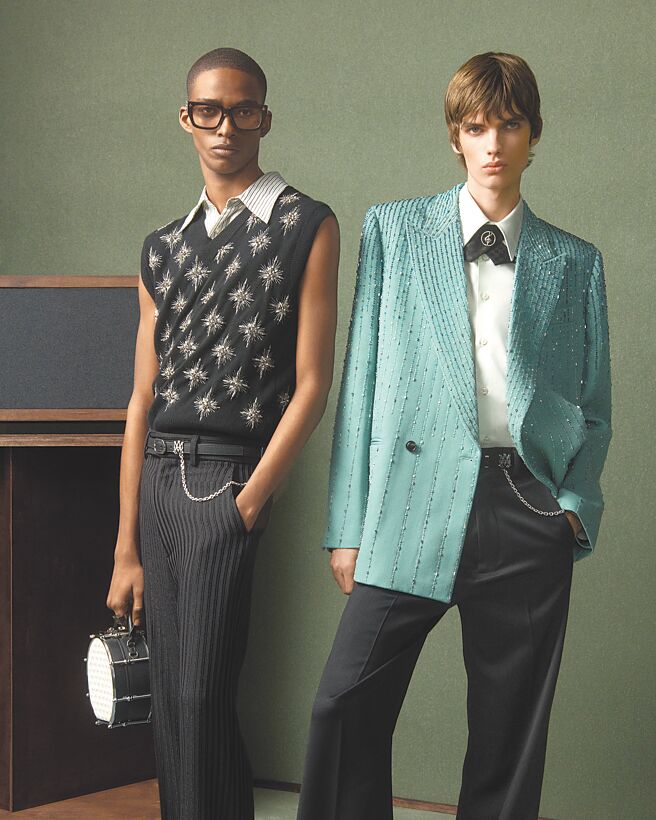 AMIRI从现代爵士乐找寻灵感，推出2025春夏系列形象照。（AMIRI提供）