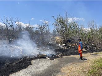 屏東縣22天發生96件公墓火警　這3鄉鎮最多