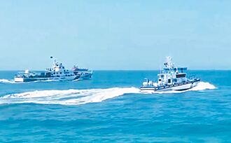 24小时内 陆海警船两度袭扰金门海域