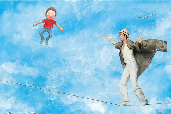 《几米男孩的100次勇敢》由国际知名「FOCASA」马戏团携手绘本作家几米，以及「云门舞集」创办人林怀民，梦幻连动打造。（图／FOCASA马戏团）