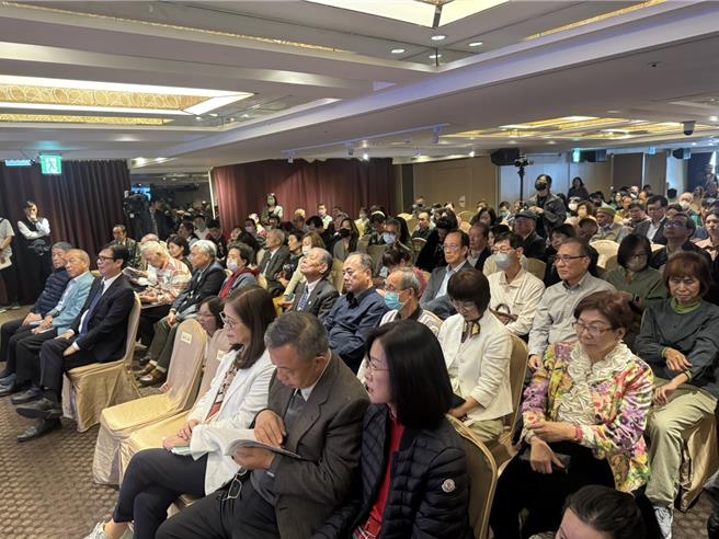 謝長廷新書發表會。（洪靖宜攝）