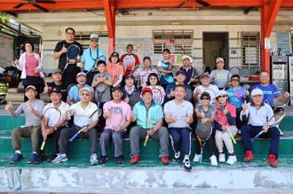 推動青銀共運 東英長青會會長盃軟式網球聯誼賽登場