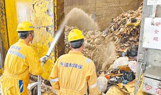 仁武焚化廠竄火 扣清運車調查