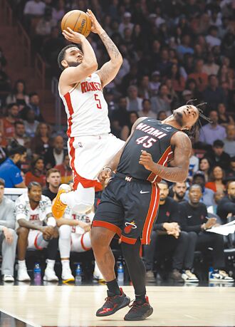 NBA》范維利特9顆三分 火箭滅火9連勝