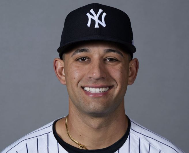 洋基捕手艾斯卡拉被升上大联盟。（美联社资料照）