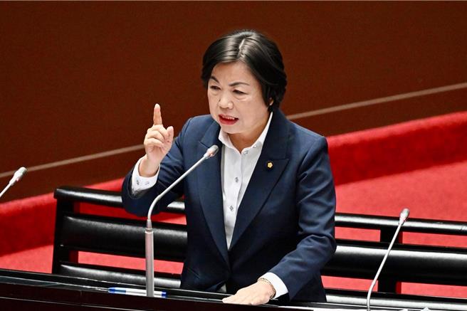 国民党立委杨琼璎23日痛批，台电不到半年内再度涨价，4年内第5次调涨，不仅是涨，更是大涨、恶涨，凸显政府能源政策错误，呼吁停止让民眾成为政策失误的提款机。（杨琼璎提供／张睿廷台北传真）