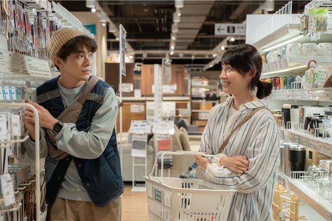 田中千绘（右）非常期待与林哲熹的对手戏。（甲普国际媒体提供）