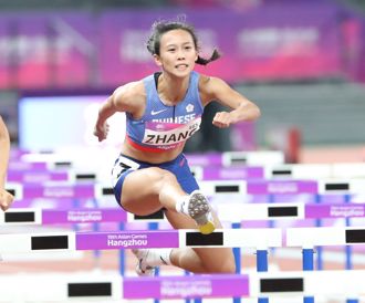 兩岸「田徑正妹」同破紀錄！台灣張博雅、大陸吳艷妮譜寫女子60公尺跨欄新猷