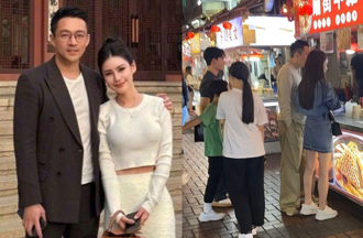 汪小菲一家4口飛香港逛夜市 網友目睹Mandy與孩子互動