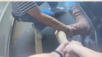 北市警匪追逐！人口販運嫌犯拒檢衝撞　便衣警拔槍街頭圍捕