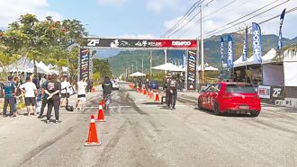 台東賽車現小插曲 澎湖百人海島奔馳