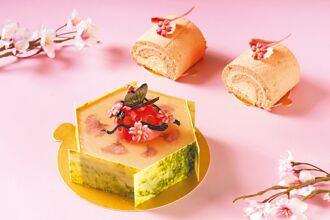 飯店春櫻入菜 淡雅花香添浪漫