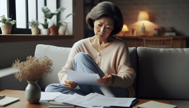 68岁听障妇讨扶养费被打枪 ，因为「女儿」证明生母不是她。（示意图、与本案无关／AI生成）