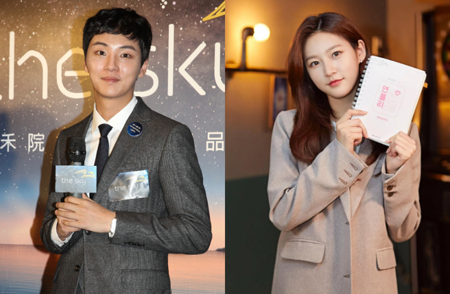 尹施允（左）挺身护小14岁金赛纶，喊话恶评衝我来：「别动她」。（图／明报提供、IG@ron_sae）