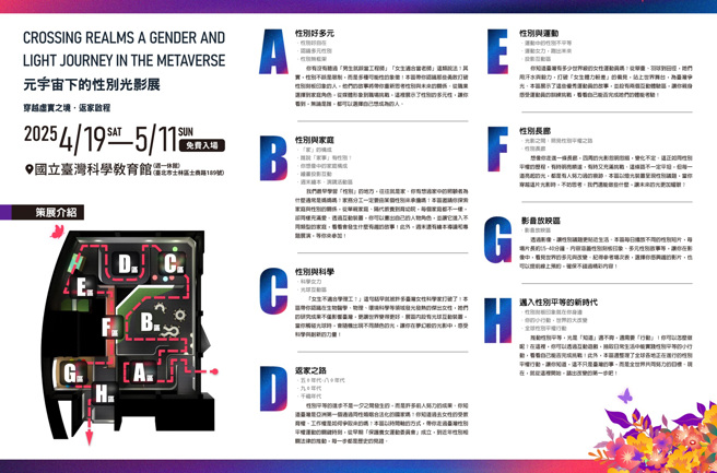 教育部114年性別平等教育日策展介紹。(照片/ 教育部提供)