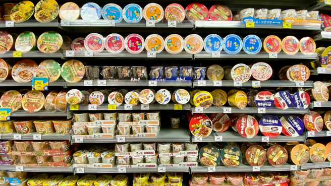  「黑鸡牌」鸡丝麵被网友推爆。（示意图，shutterstock／达志）