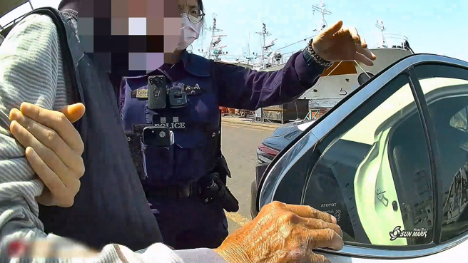 一名86歲黃姓老翁騎乘機車外出後遲遲未歸，家屬遍尋不著，焦急報警求助。（圖警方提供／簡銘柱翻攝）