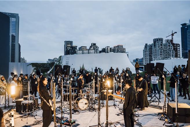 步行者日前在台中國家歌劇院舉辦專場。（步行者 Pacers提供）