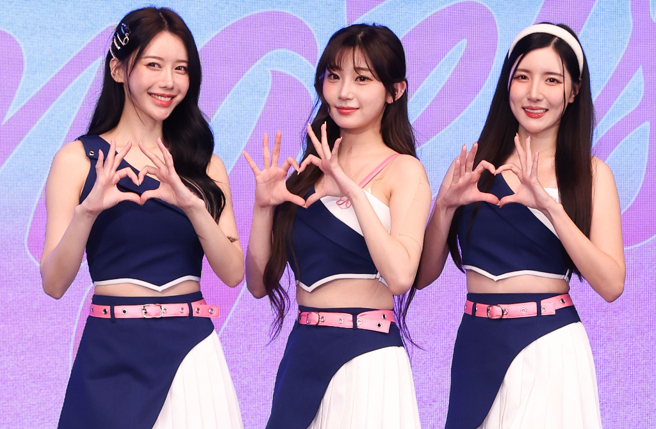 李雅英(左起)、李珠珢、南珉贞组成Fubon Angels「韩援三本柱」。（图／陈俊吉摄）