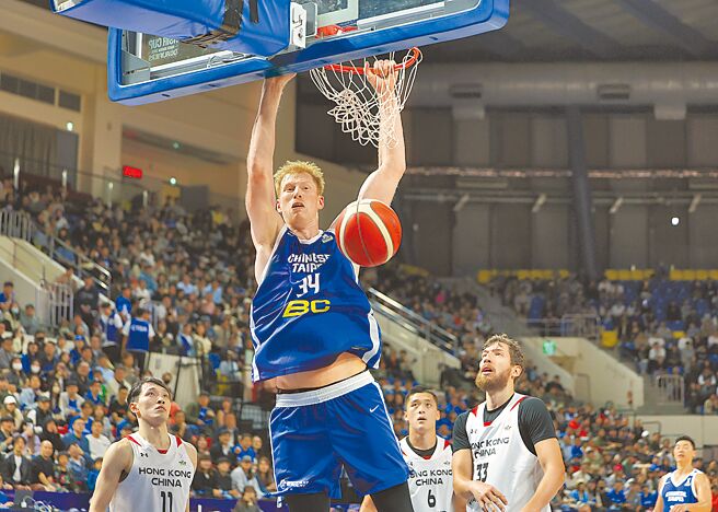 效力TPBL福爾摩沙夢想家的高柏鎧，是中華男籃隊目前的歸化球員。（中華籃協提供）