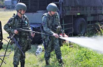 39化兵群基地作戰暨戰備任務鑑測 驗證專業應處