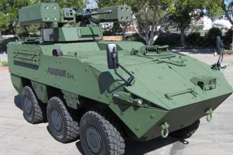 新防空6輪砲車「潘德EVO」 整合刺針、地獄火及鏈砲火力強大
