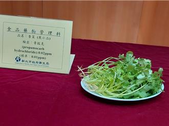 新北抽验清明节应景食品 新店1摊商香菜农药超标2倍