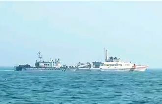 大陆海警称于金门海域执法巡查  海巡署驳斥：恶意骚扰