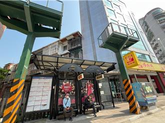 新北蘆洲溪墘公車站變電箱擋候車視線 台電同意遷移