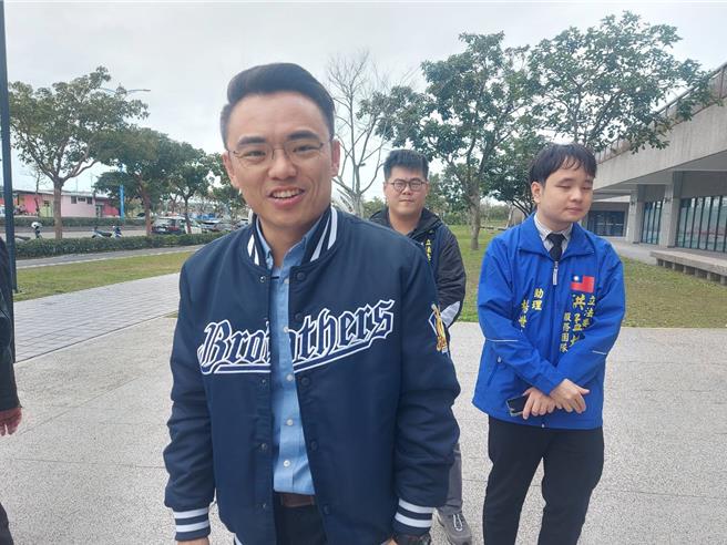 國民黨立委洪孟楷。（張鎧乙攝）