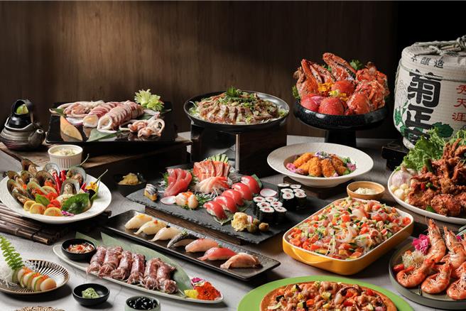 大直吃到饱餐厅「丰FOOD海陆百匯」，4月1日起推出姓名优惠活动，姓名有「鲔鱼」者，免费爽吃1个月自助餐厅。(丰FOOD海陆百匯提供)