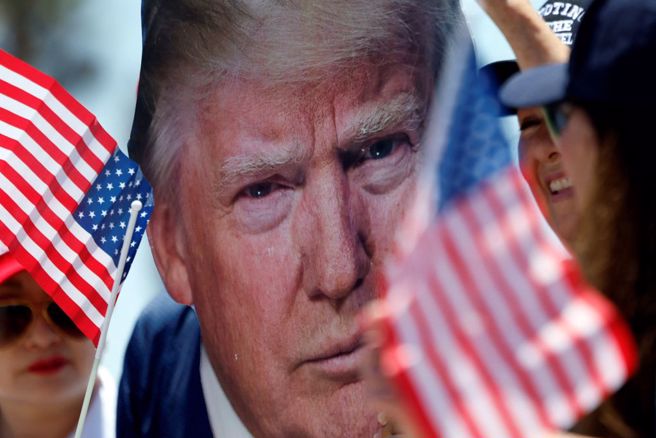 美国总统川普。资料照片