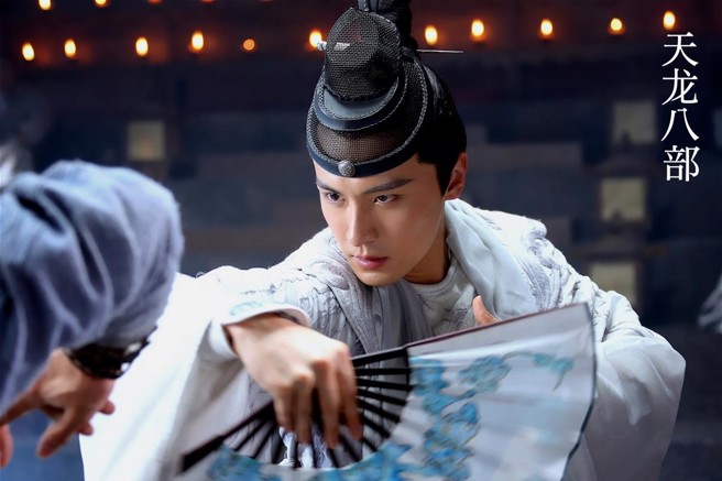 在《天龙八部》中饰演慕容復的33岁大陆男星高泰宇，突然宣布退出演艺圈。（图／摄自微博）