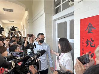 不滿表決2公投案 民進黨團衝韓國瑜辦公室討公道