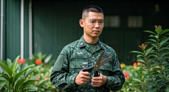 不想当兵！菜兵分发首日持剪刀刺长官　法院「判决出炉」