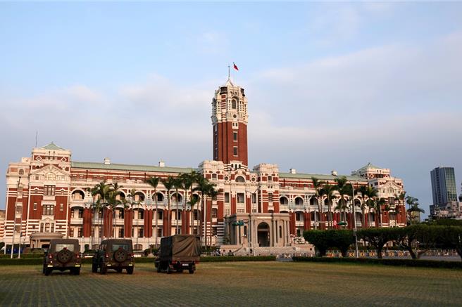 图为总统府外观。（资料照，黄世麒摄）