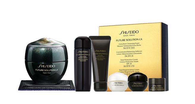 远百板桥中山资生堂国际柜极上御藏晚霜组，独家价1万1500元。（图／远百）