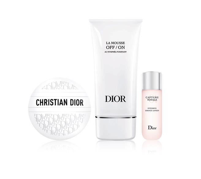板桥大远百独家Dior迪奥极净舒缓保养组，推荐价3780元。（图／远百）