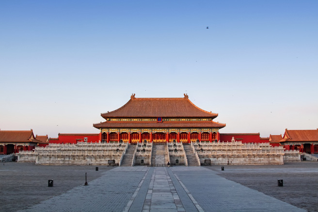 大陸北京故宮博物院研究館員周乾指出，紫禁城三大殿區域不種樹，其實和古人的「五行」觀念有關。（示意圖：Shutterstock／達志）