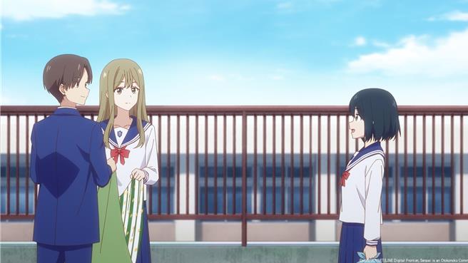 《学姊是男孩剧场版：雨后天晴》中，3位主角之间复杂情感与现实压力全面升级。（台北双喜电影提供）