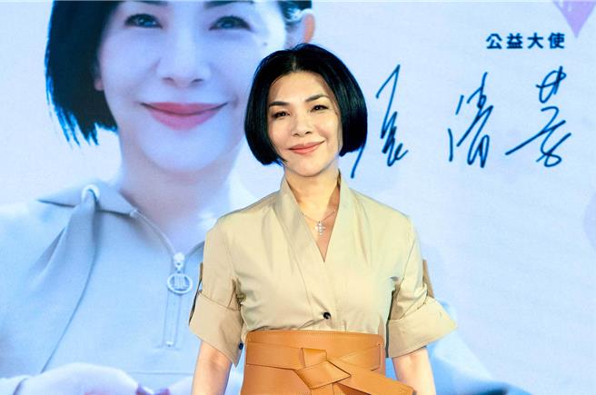 张清芳今以公益大使身份呼吁募善款筹建埔里基督教医院长照大楼。（埔基医疗财团法人提供）