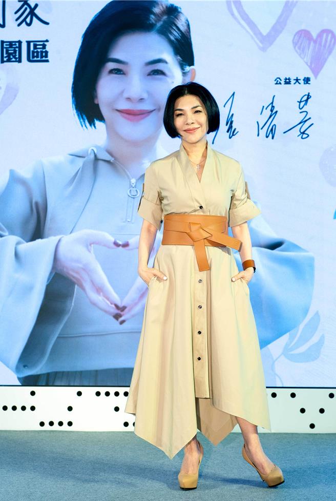 张清芳今以公益大使身份呼吁募善款筹建埔里基督教医院长照大楼。（埔基医疗财团法人提供）