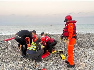 花蓮一天2起溺水！七星潭婦人落水獲救   花蓮溪口男子溺斃