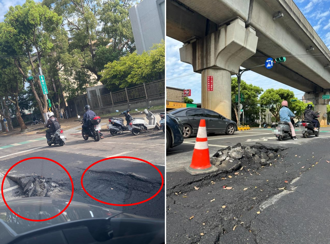 桃園龜山剛修好馬路「詭異隆起」 在地人怒批：直接變拉力障礙賽