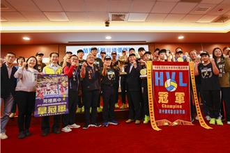 苗栗苑高國中部男排奪冠 完成5大盃賽大滿貫