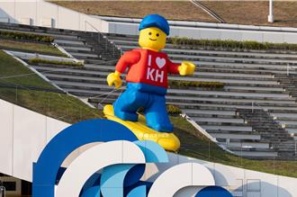 儿童节嗨玩卫武营 高雄携手乐高打造儿童天堂