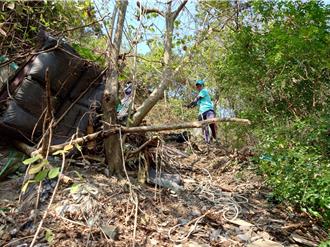屏東森林變大型垃圾場！林保署清400公斤廢棄物 恐開罰30萬元